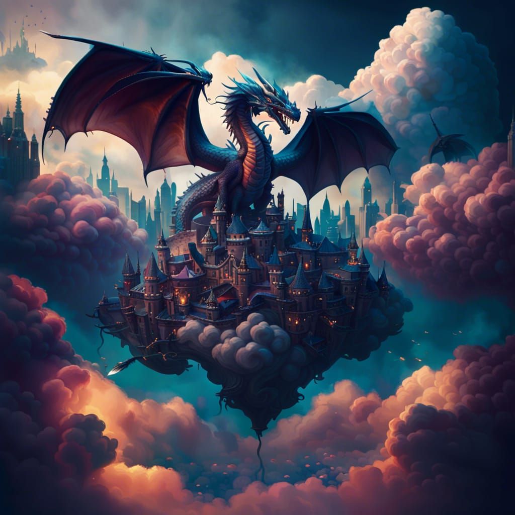 Dragon guardian  by @DreamsAndShadows