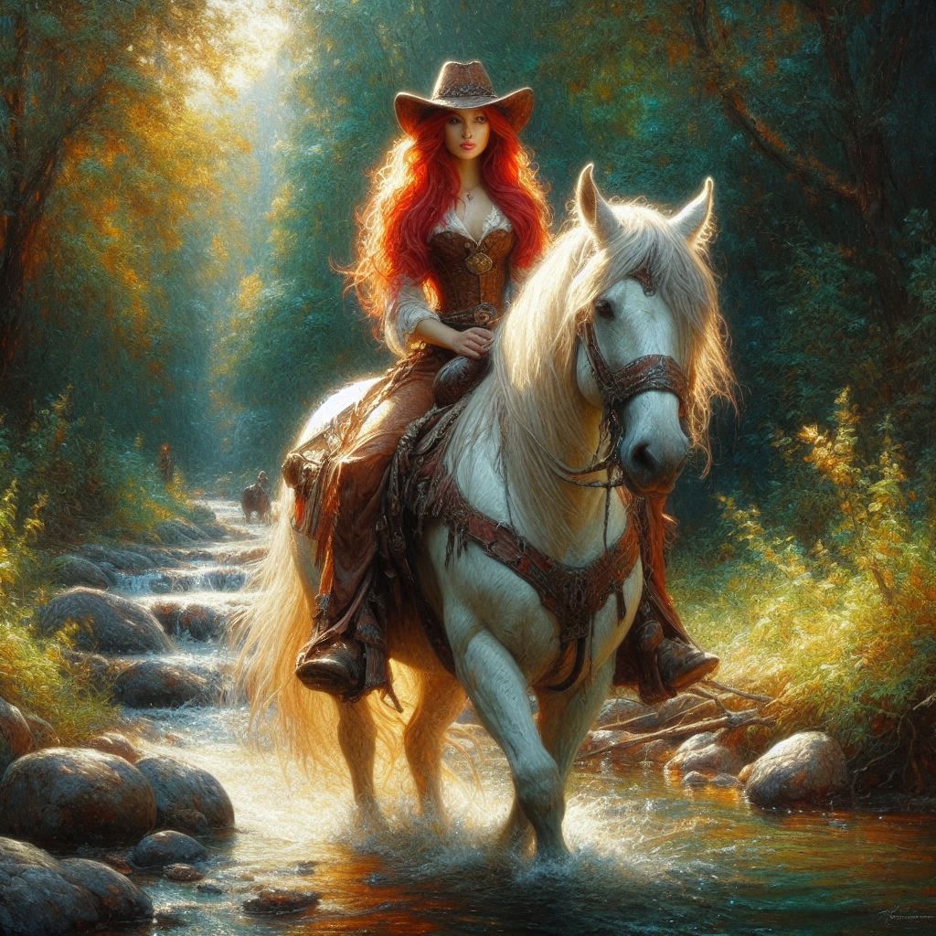 She'll do to ride the river with.