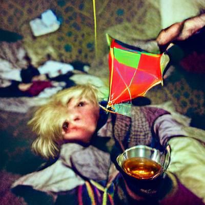 kite all the time. What a trip. a question please: golden or...