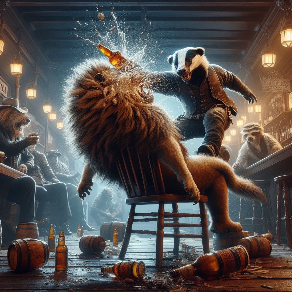 Honey badger don't give a shit!