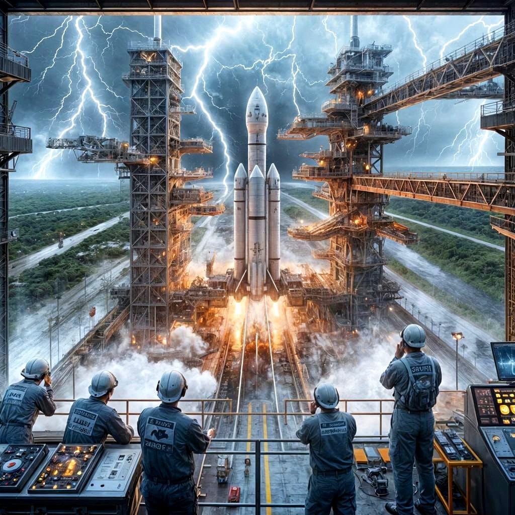 Electric Launch  by @Joe