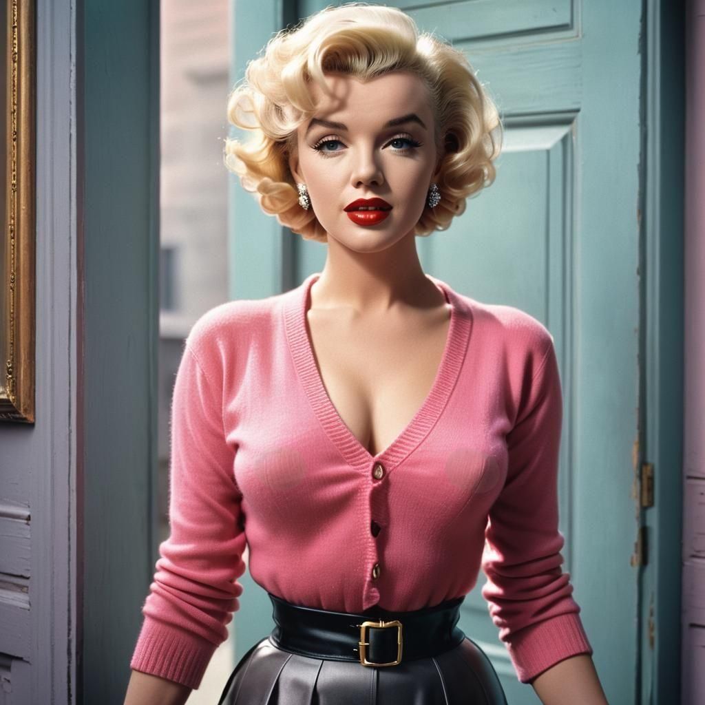 Early Photo Shoot of Marilyn Monroe