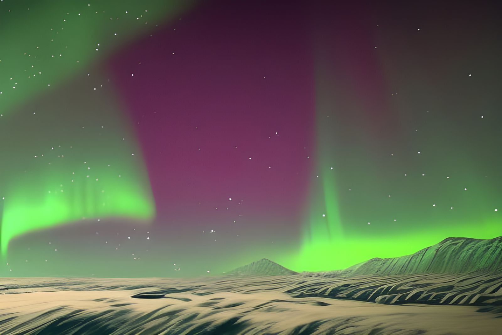 The night skies filled with colour and light - The Aurora Bo...
