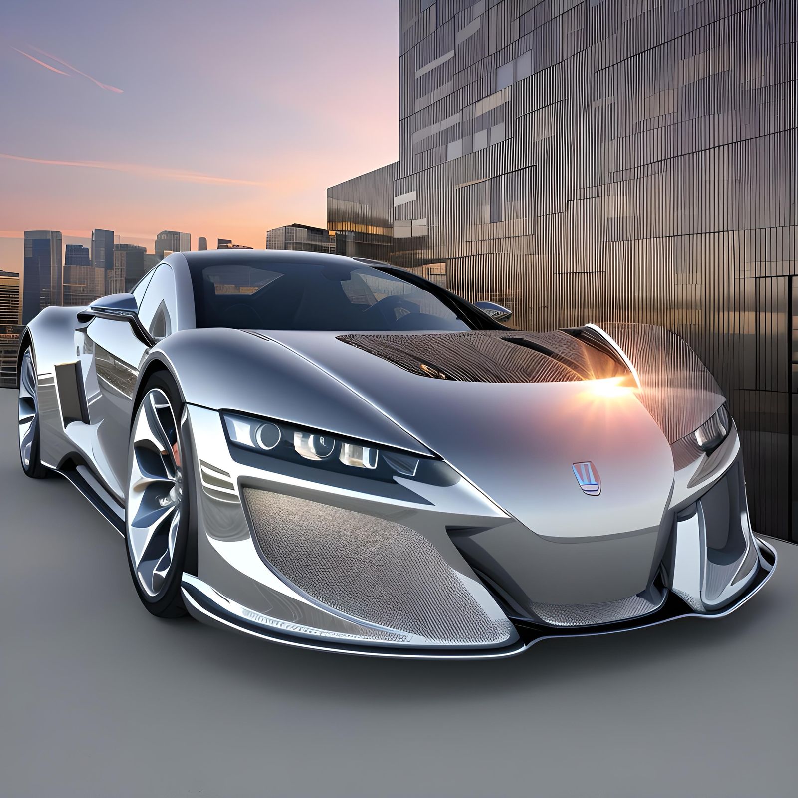 Futuristic Sport car