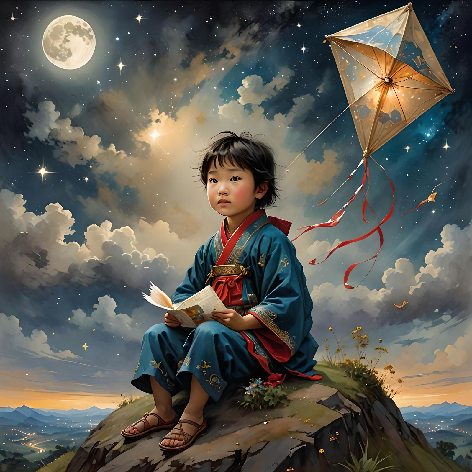 By the Light of the Moon  by @Tiamot