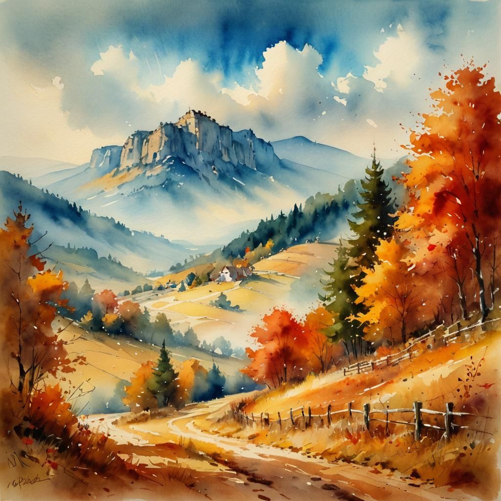 Paysage d’automne