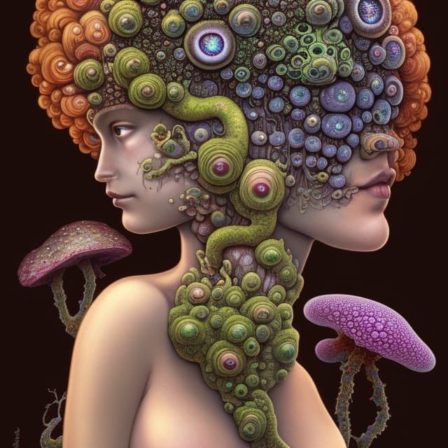 Fungi Girl 7069