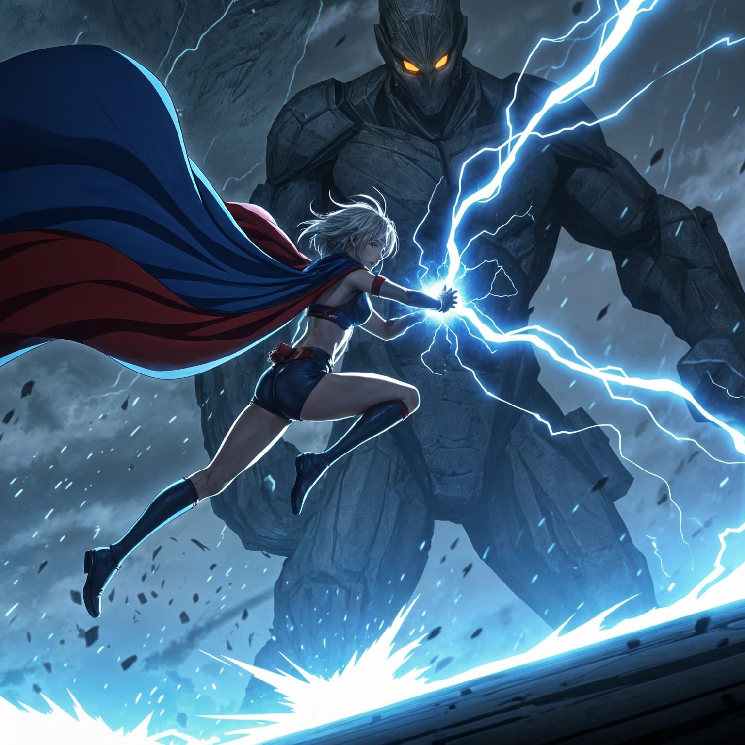 Anime Showdown  by @Antinomy