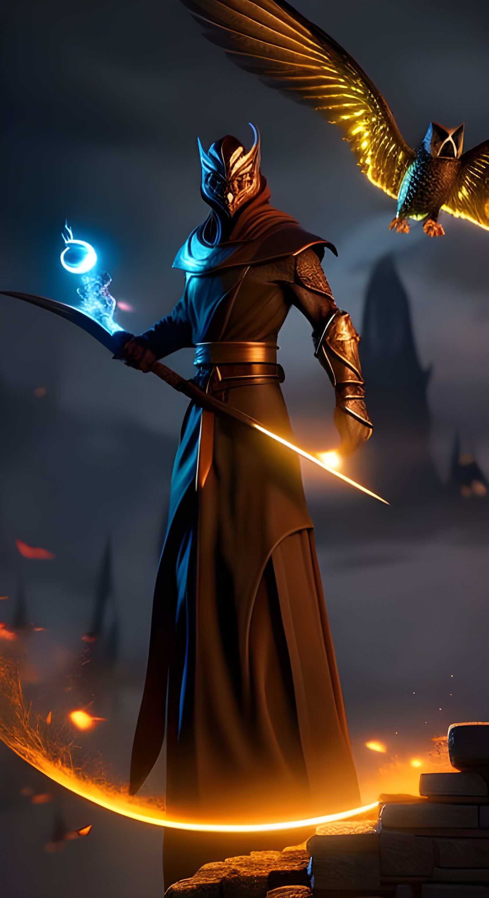 Powerful warlock