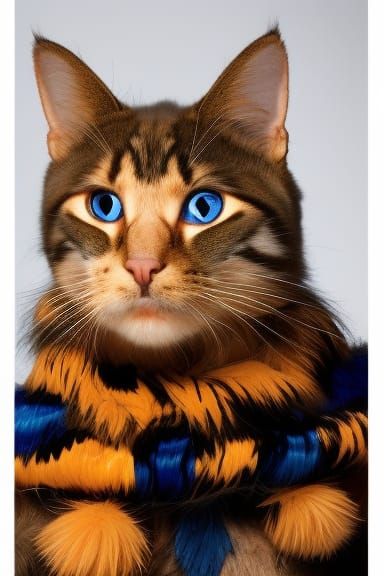 Adagio Dazzle as a cat
