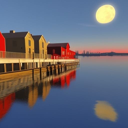 the waterfront