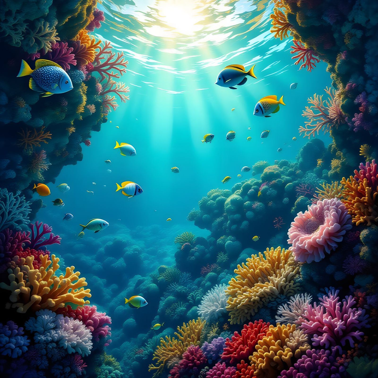 Reef creatures  by @ShclasH