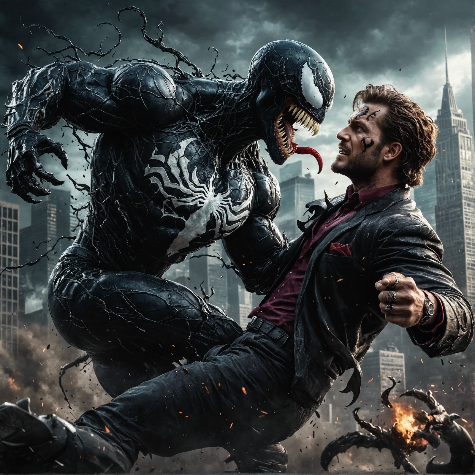 Venom vs Two-Face
