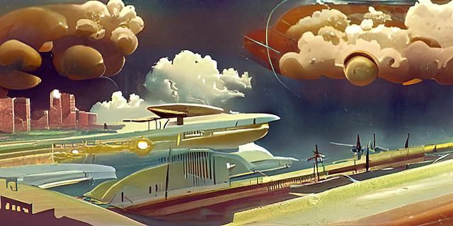 How the future used to be artstation hd 1940s