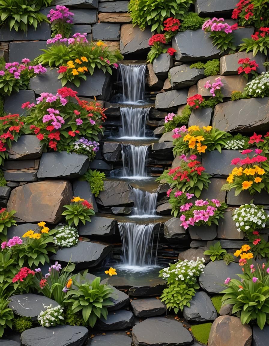 Lush garden