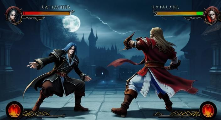 CASTLEVANIA FIGHTING GAME - AI Generated Artwork - NightCafe Creator