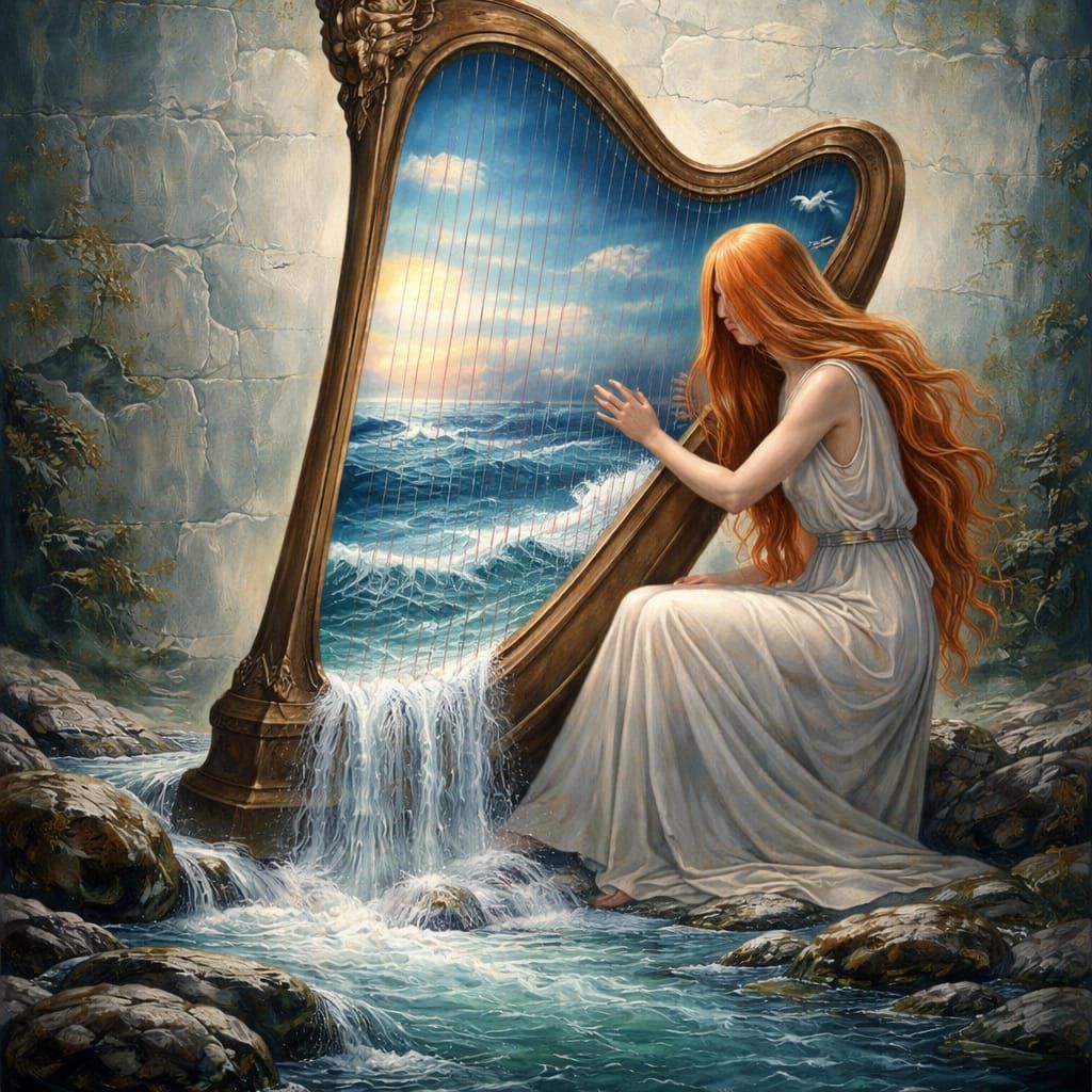 Surreal Light Harp