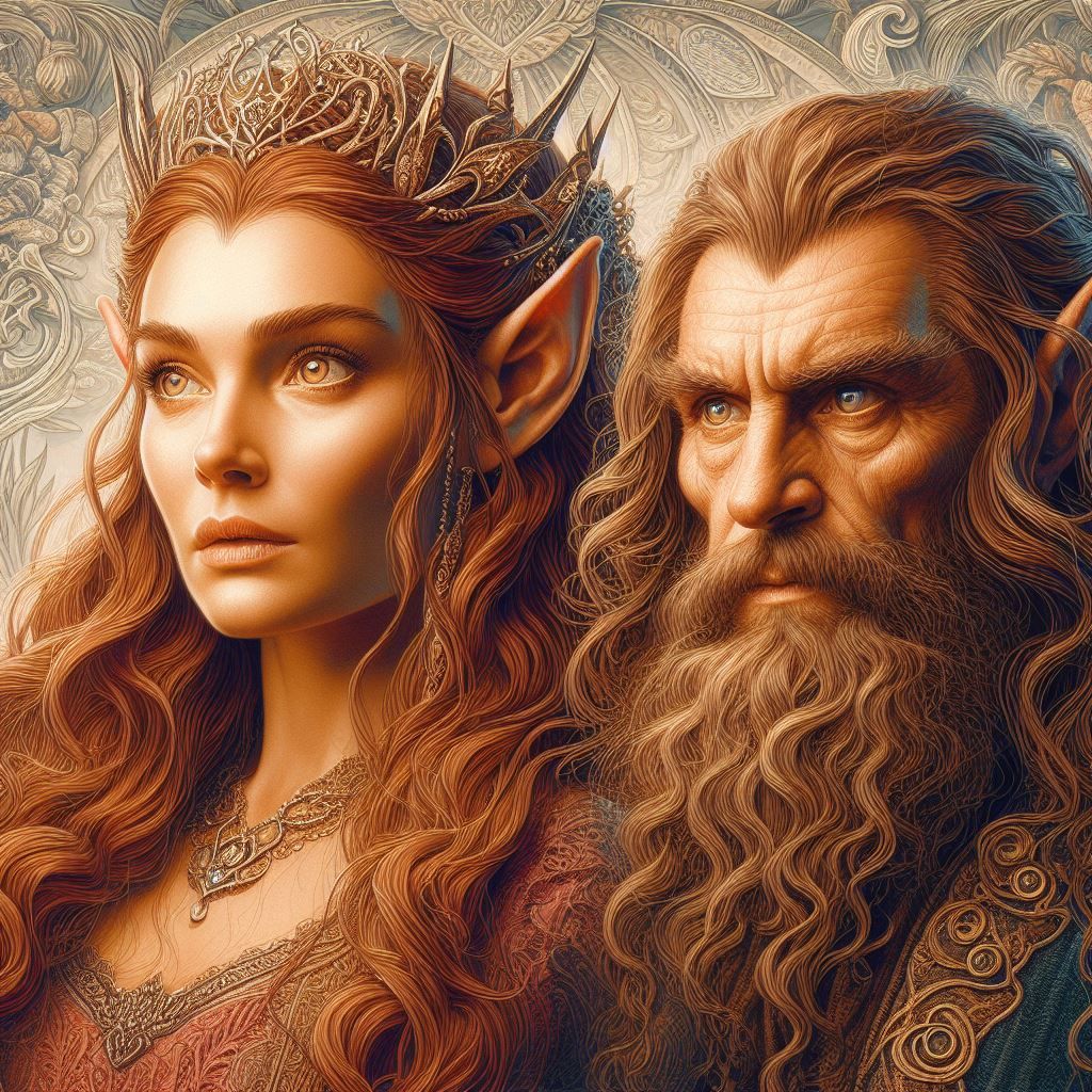 King under the Mountain Kíli and his Queen Tauriel (untold story) - 04