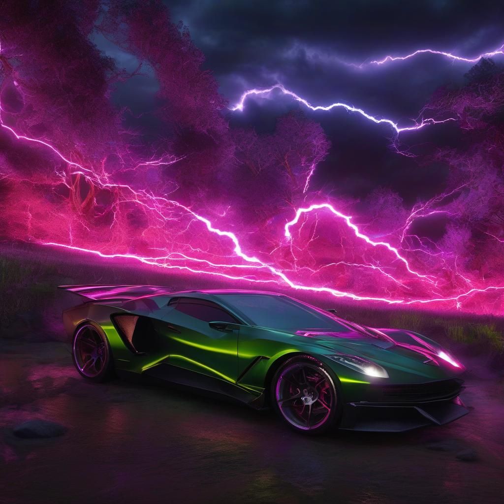 ride the lightning by warren zeiders AI Generated Artwork NightCafe