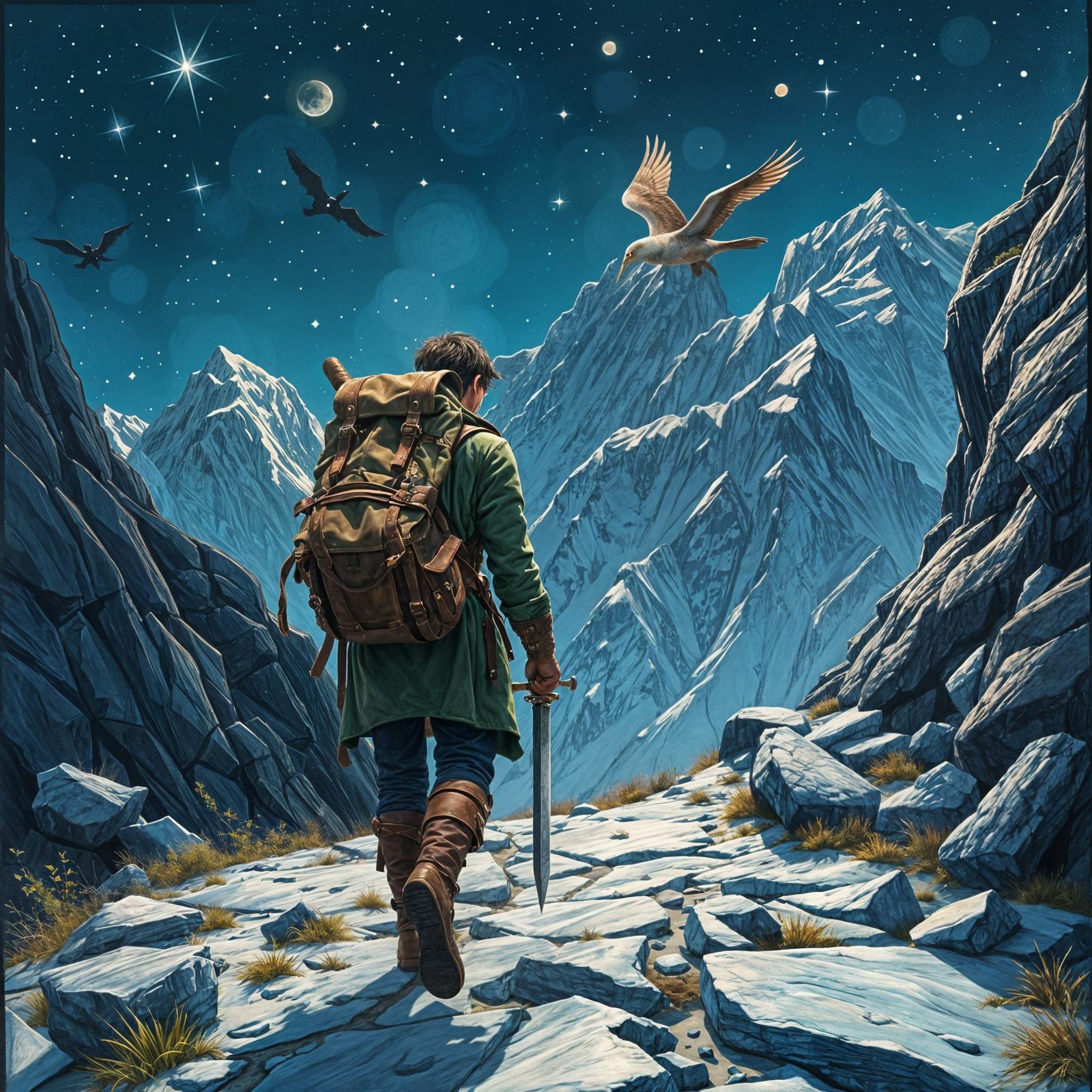 Starry night adventure  by @ShclasH