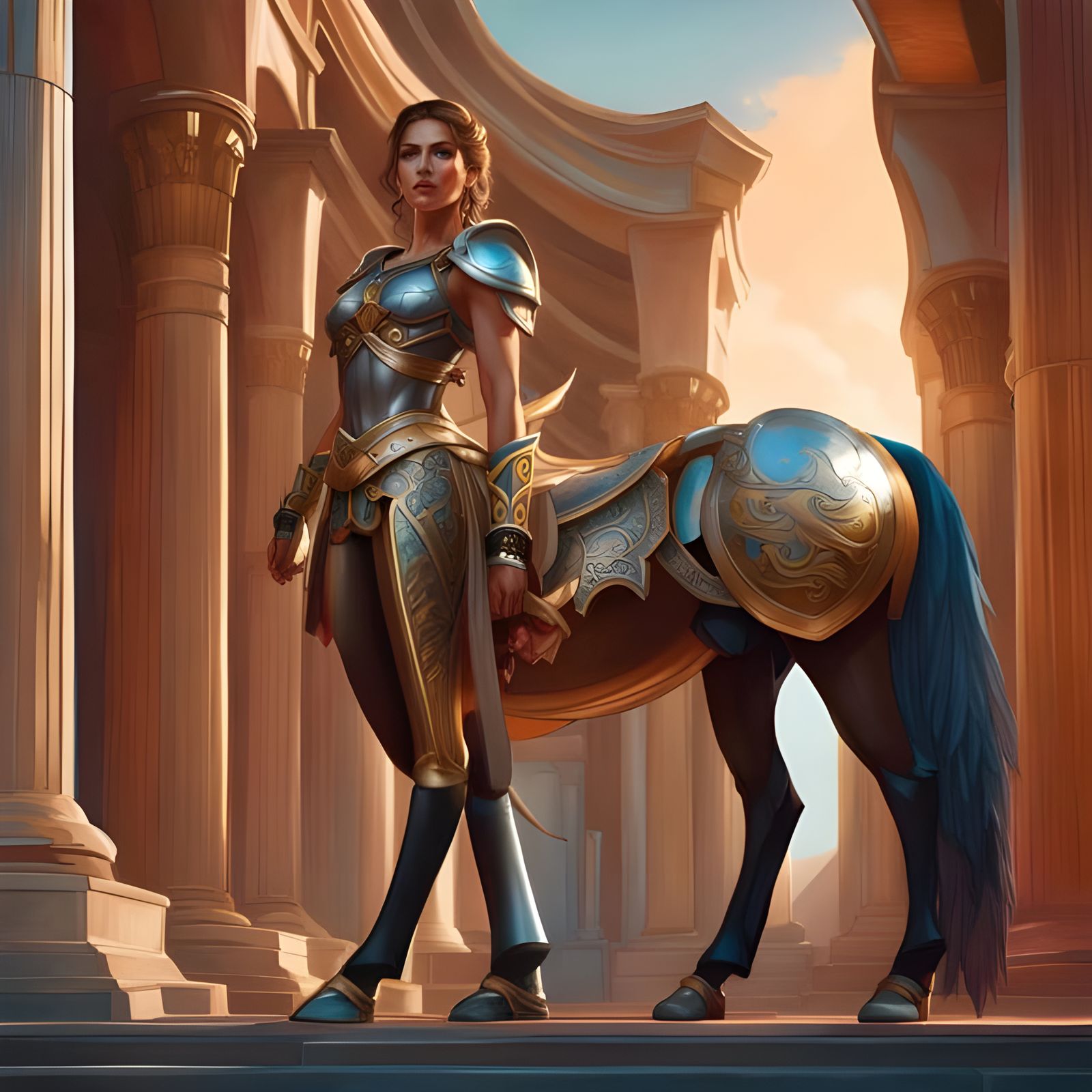 Centaurish  by @Laevos