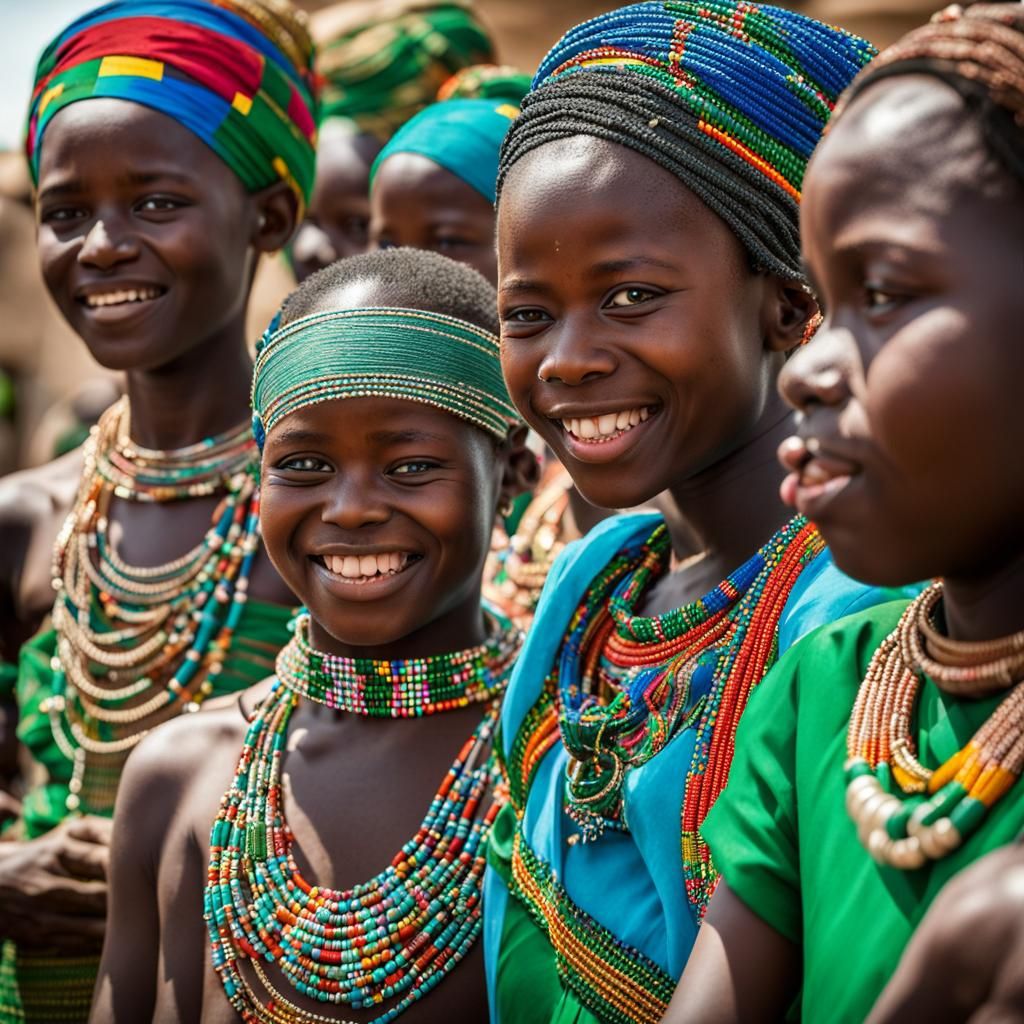 Ghana, Krobo, the Dipo is a traditional puberty rite of passage for ...