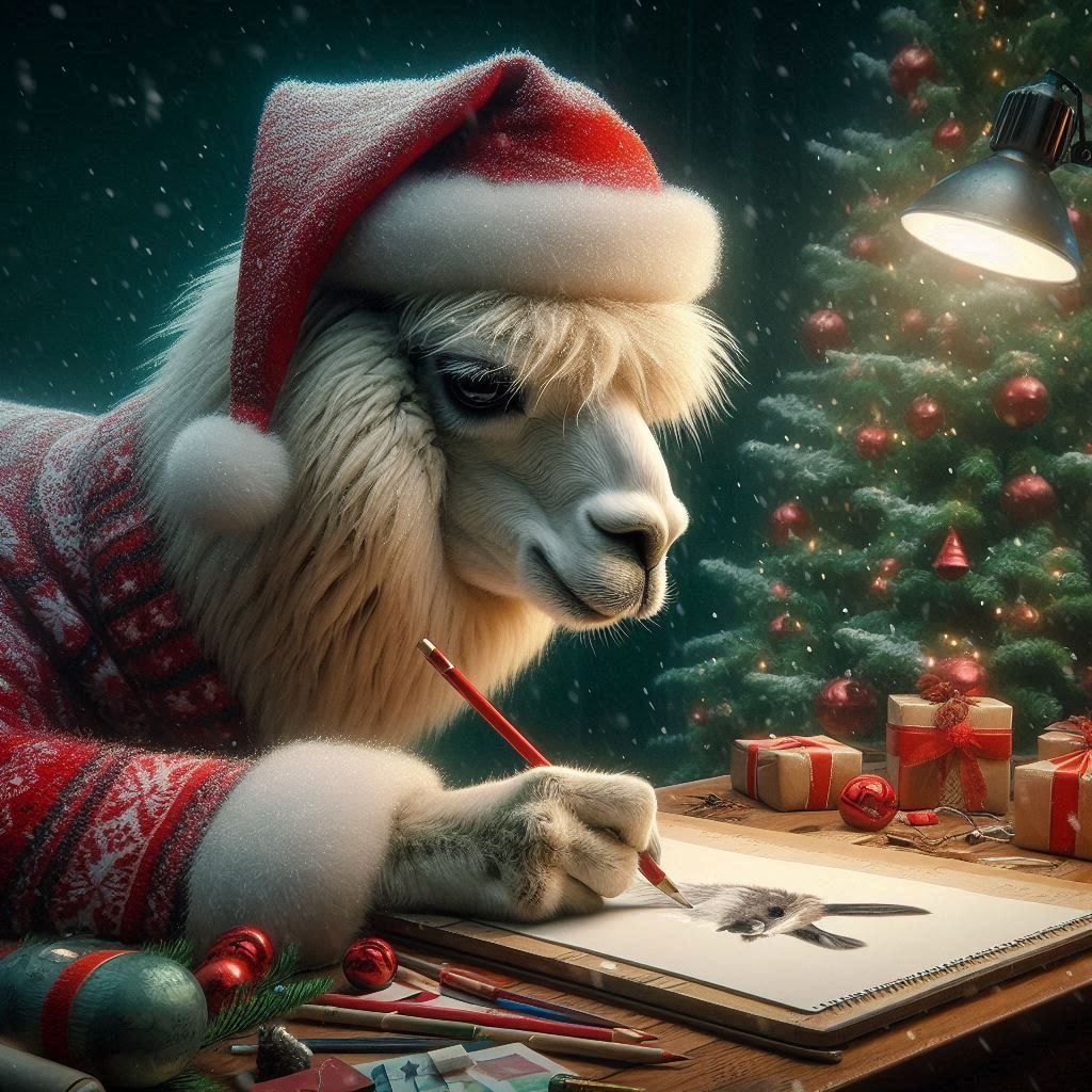 Llama the Artist