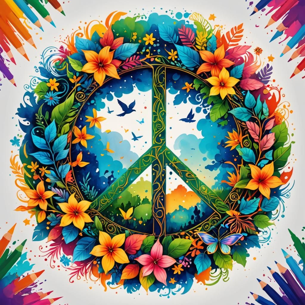colourful peace
