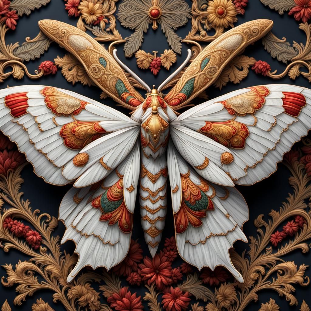 Moth royalty   by @BunnyBear 