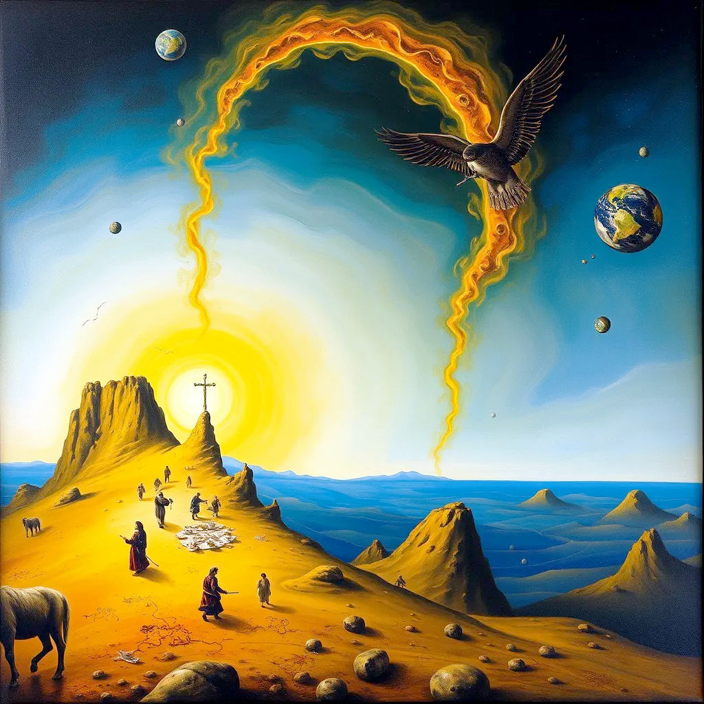 La naissance du monde par Dali
