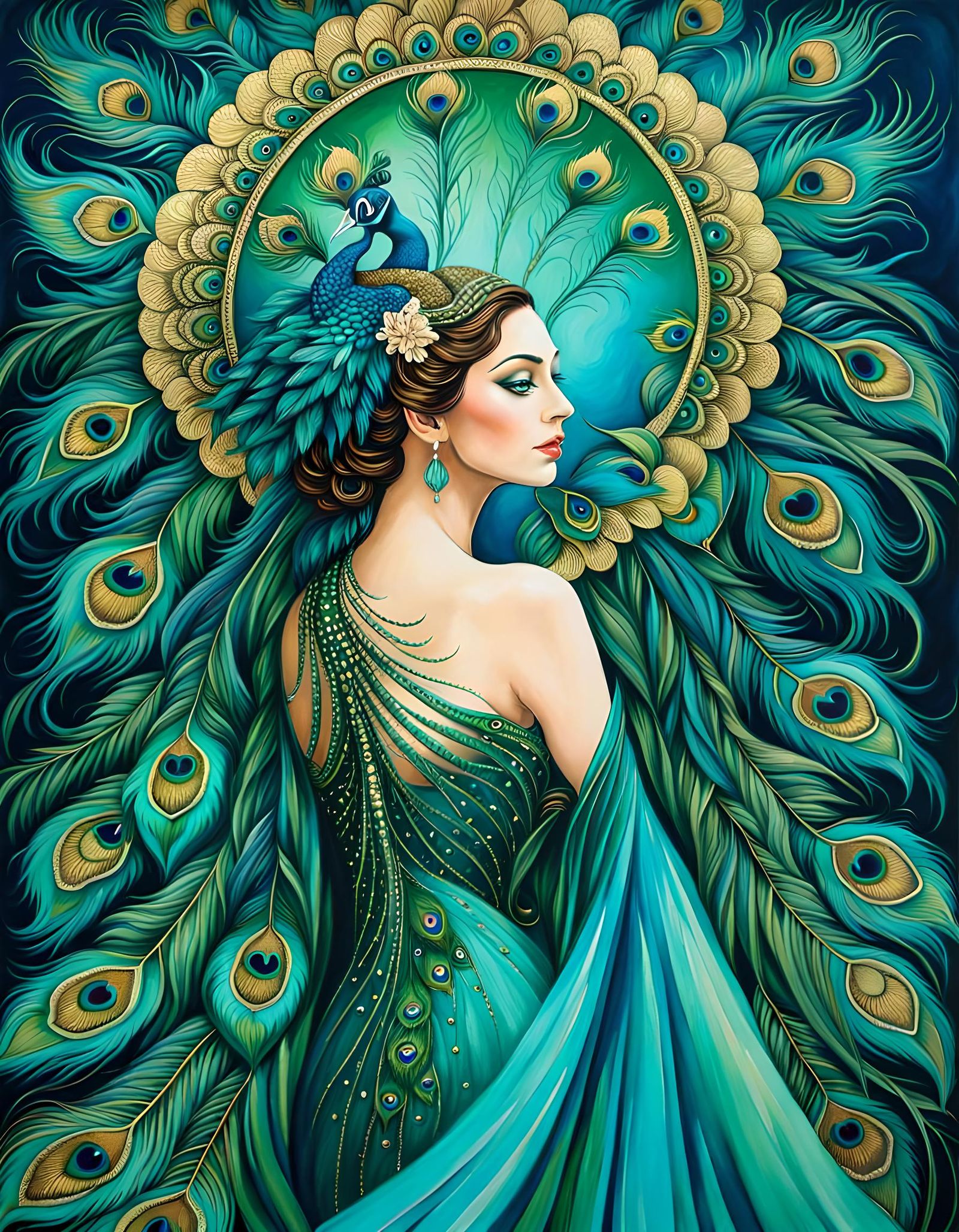 Peacock Goddess 