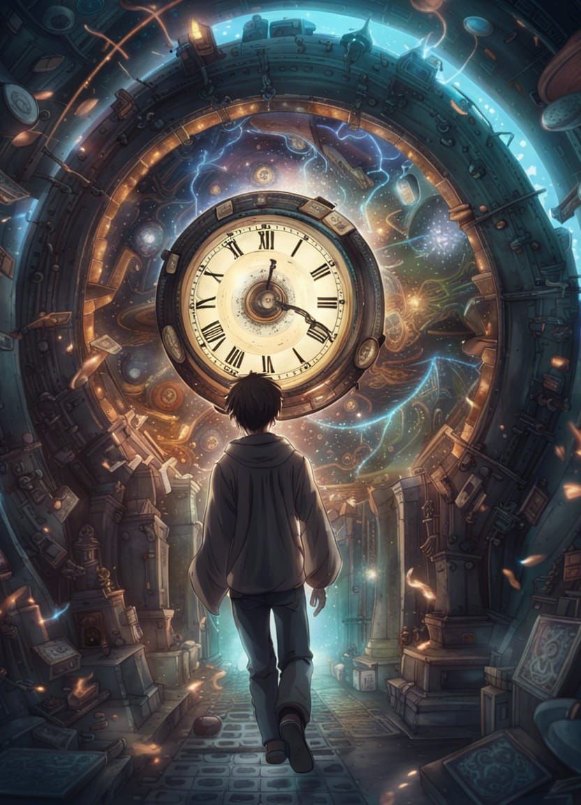 Time travelling  by @Ghosty