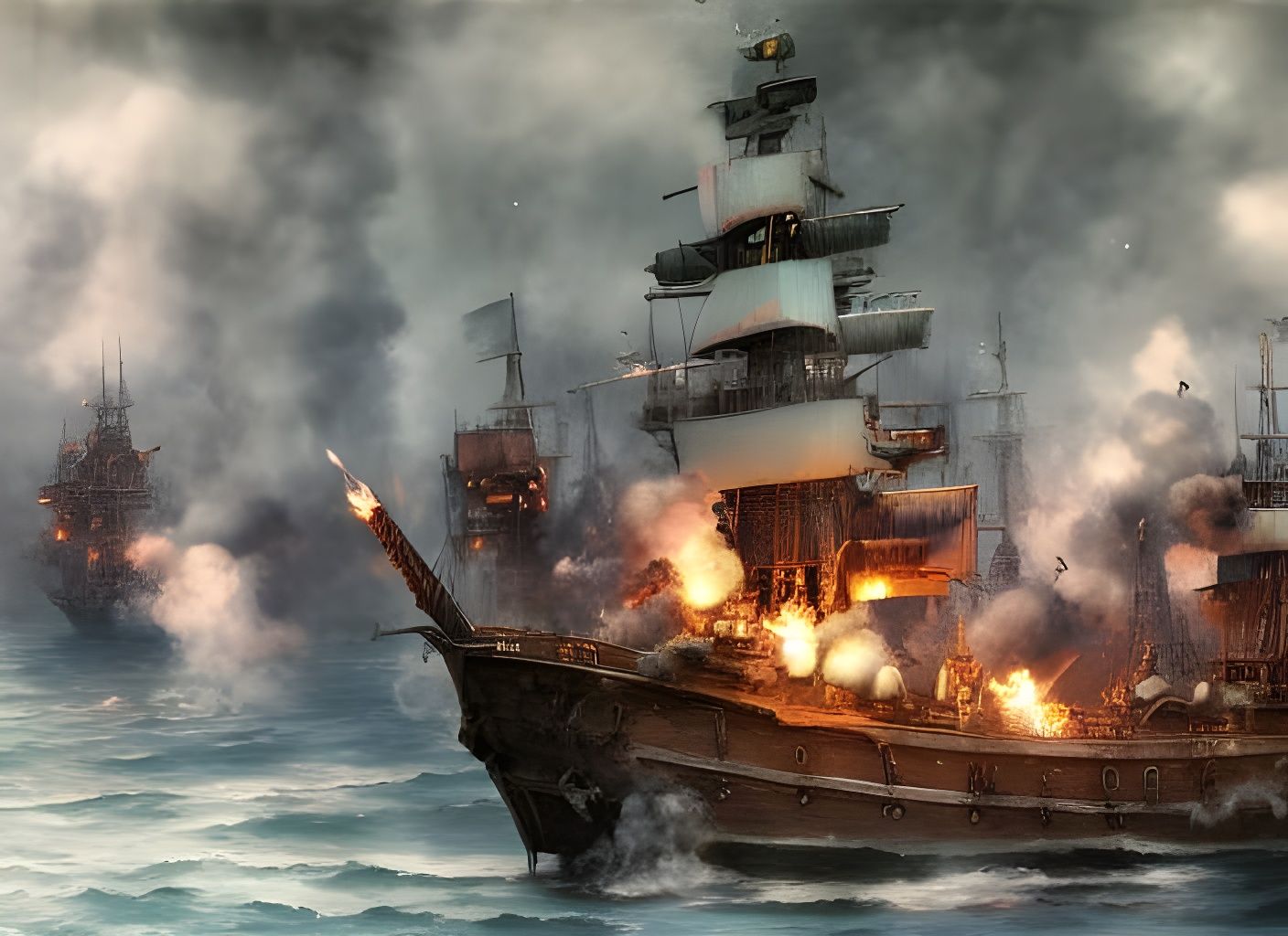 Fire upon the enemy 🏴‍☠️ undefined