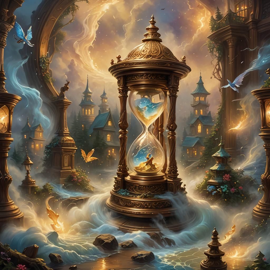 Hourglass   by @Art Aja