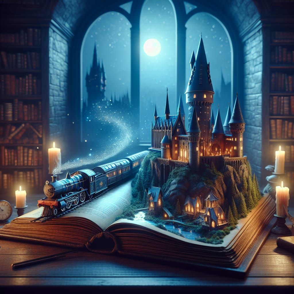 Book of Hogwarts!🦁🦅🐍🦡