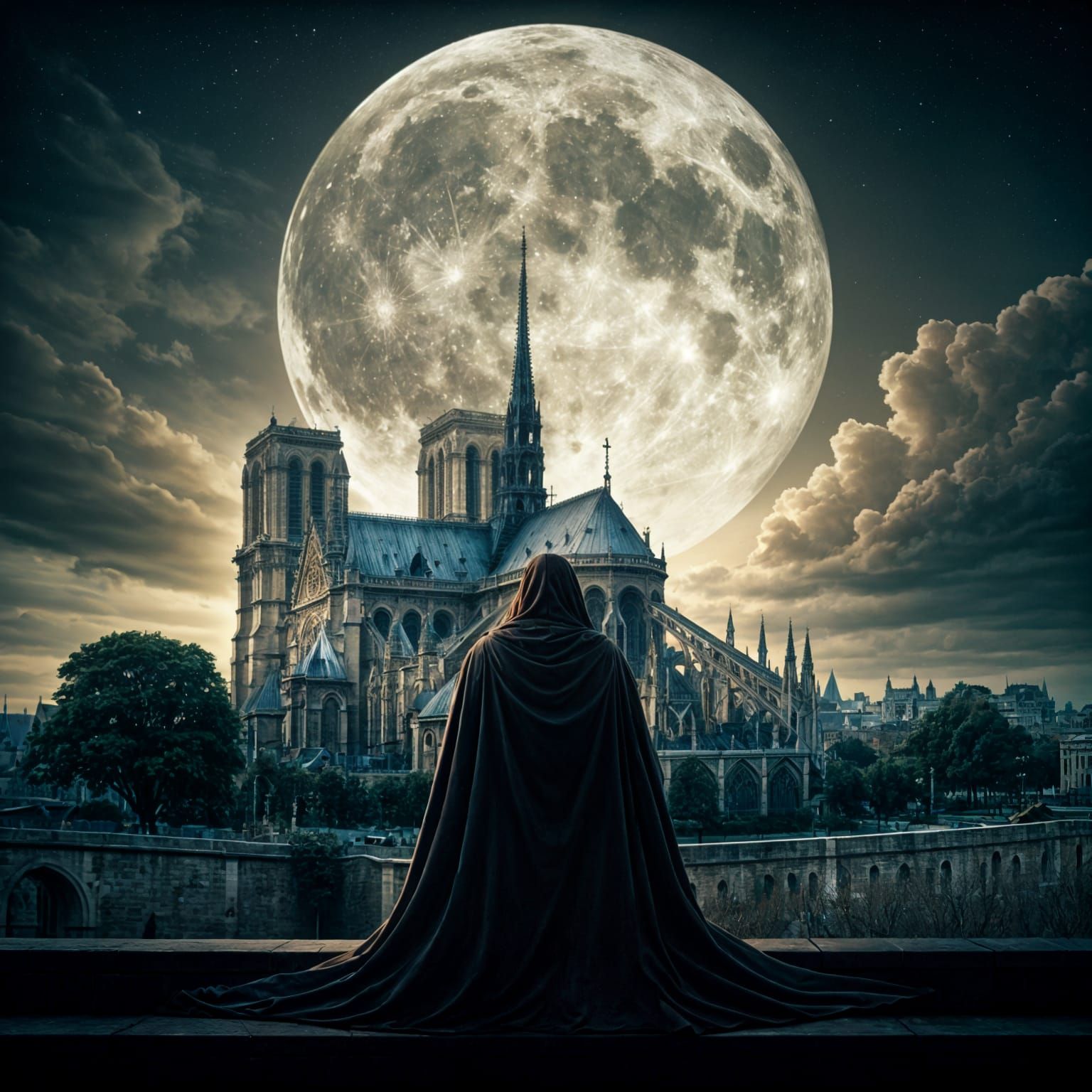 Notre-Dame  by @Molecular Motor 