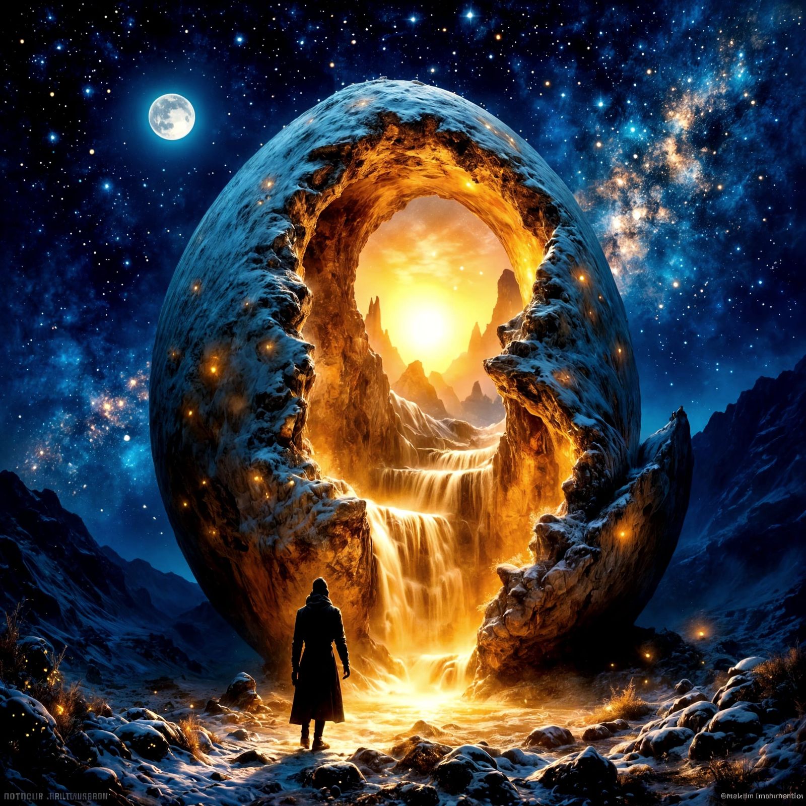 Threshold of a new world  by @OneMich01