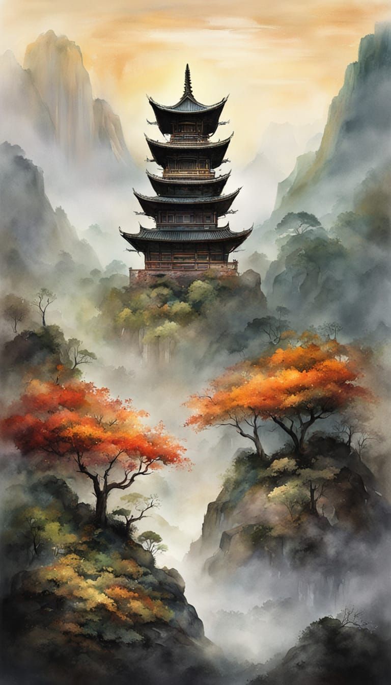 Ancient Pagoda  by @Imvlad