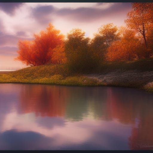 Autumn at Warnemunde  Beach Rostock