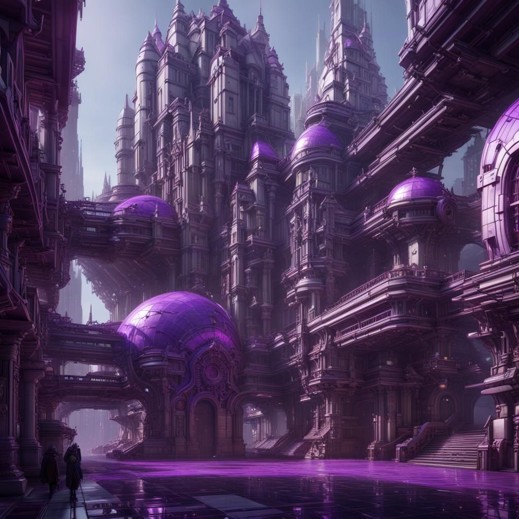 Nebula City!!! - AI Generated Artwork - NightCafe Creator