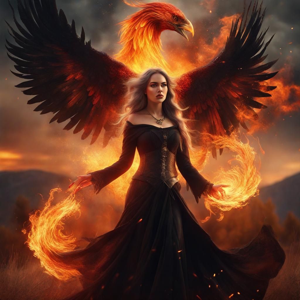 Fire phoenix