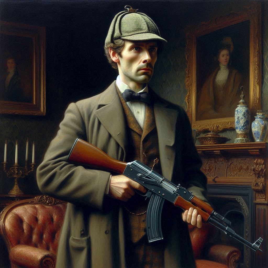 Sherlock Holmes "The 7.62 Percent Solution"