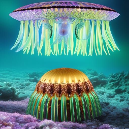 From the series "Jellyfish variations"