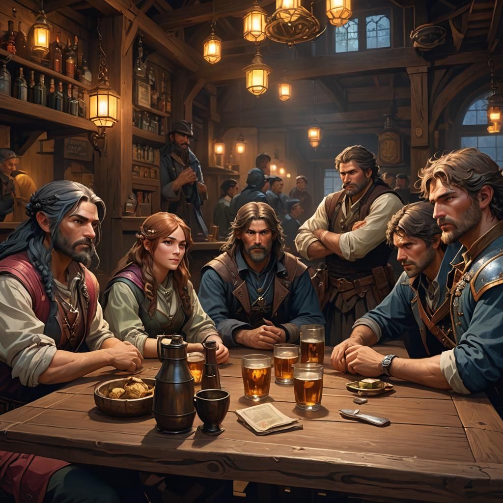 In The Keg, the last tavern before the mountains