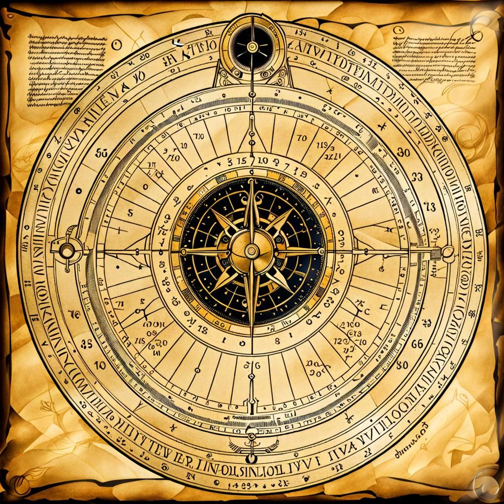 Ancient astrolabe  by @Julie Mezua