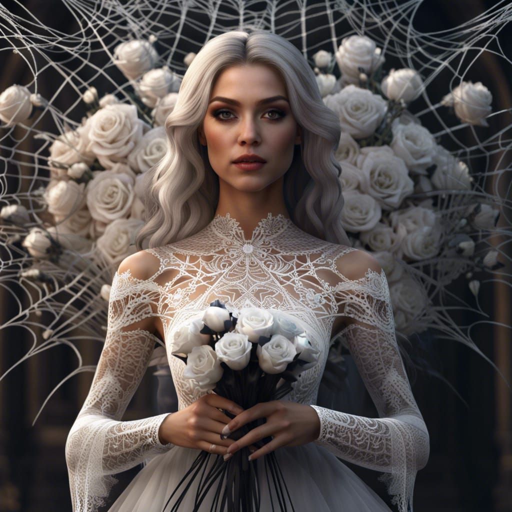 Spider Wedding Dress