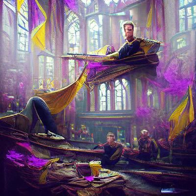 Ryan Reynolds in Hogwarts