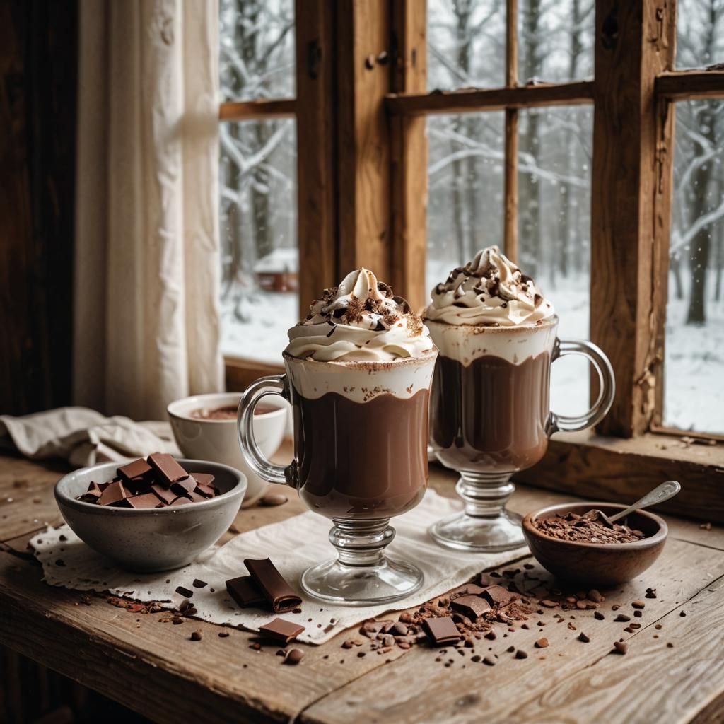 Hot chocolate.