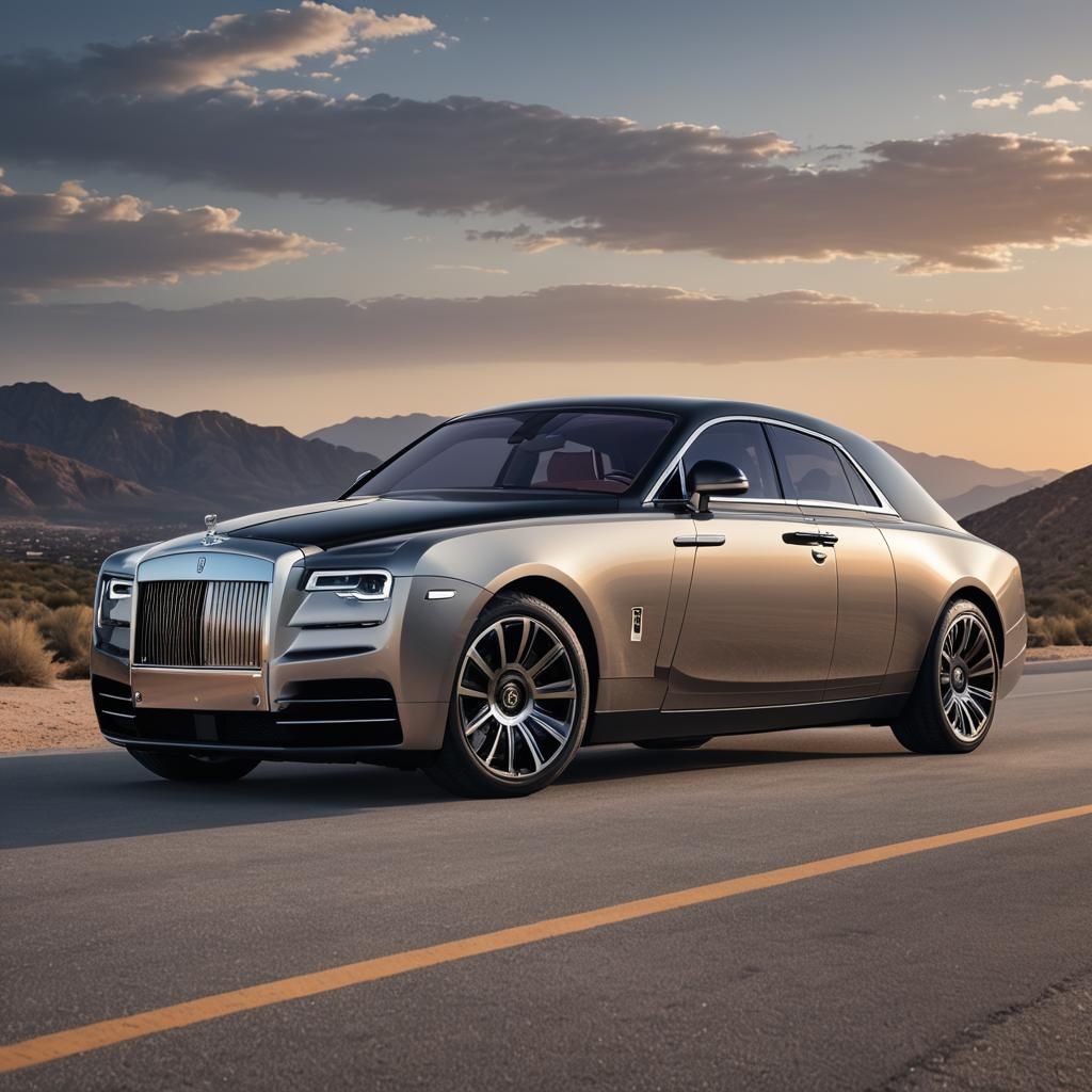 Futuristic Rolls-Royce Concept Car Design