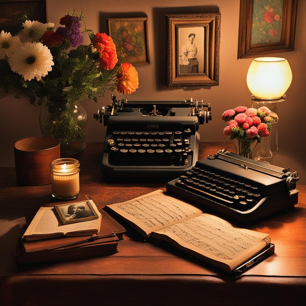 SECRETARY'S TABLE  by @FlutteringWings